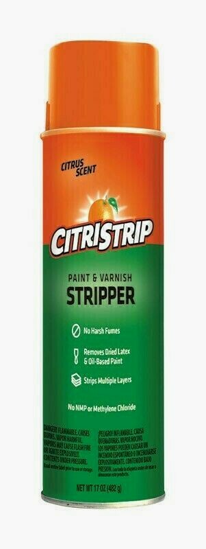 Citristrip Safer Pain/Varnish STRIPPER SPRAY 17 oz Citrus No Harsh Fumes ECSG807