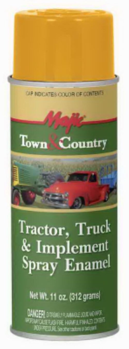 Town & Country 8-20973-8 Majic Tractor Truck & Implement Yellow Spray Paint