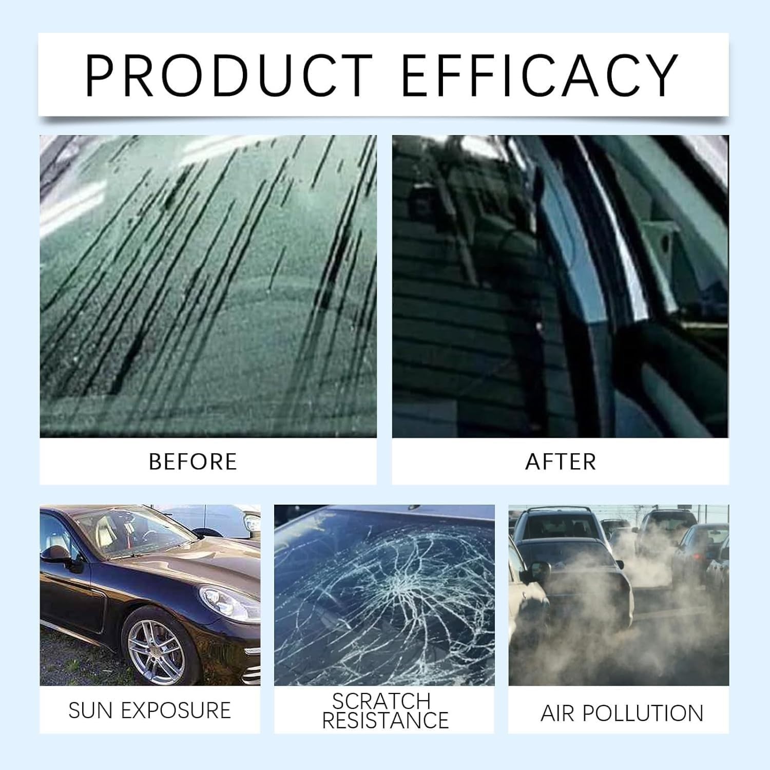 Quick Effect Car Coating Spray 2 Pack, Waterless Wash Polish, Paint Protection