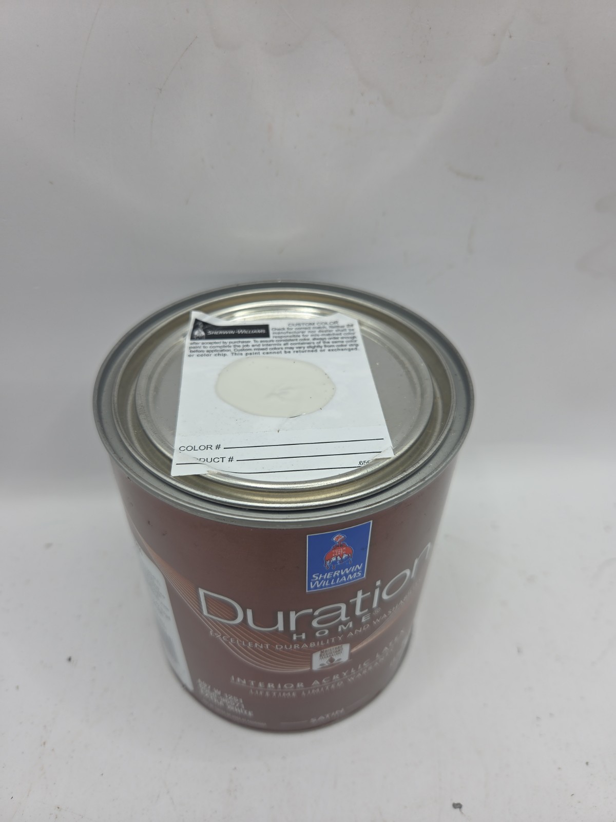 1 Qt Sherwin Williams Duration Interior Satin Color 7029 Agreeable Gray