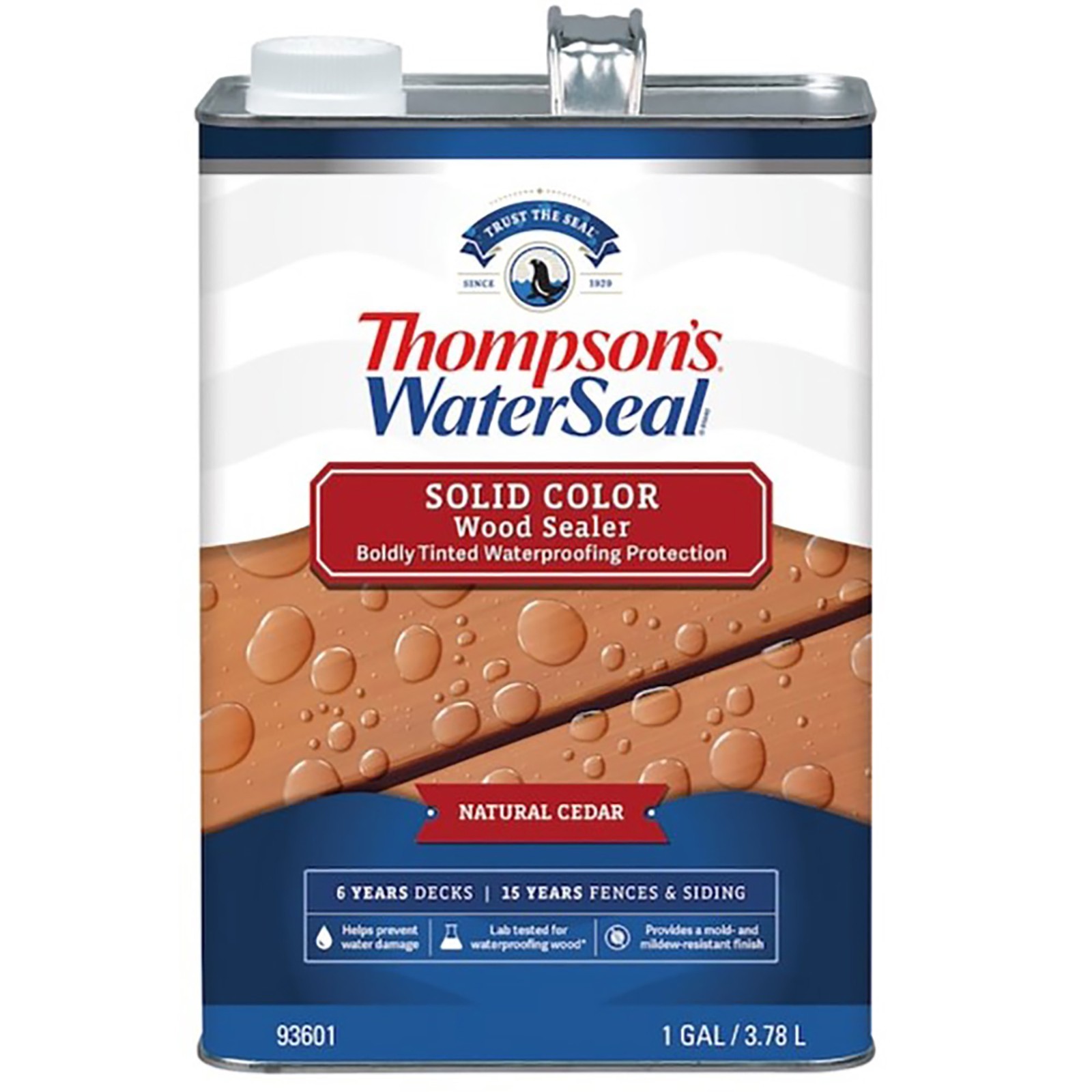 Thompsons Waterseal Solid Wood Sealer Natural Cedar gal