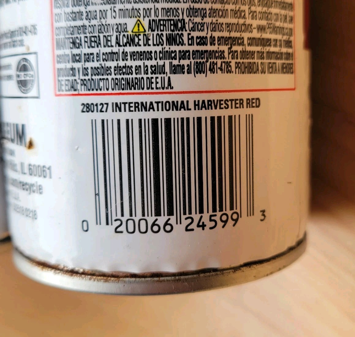 Rustoleum International Harvester Red Spray Paint -2 CANS- 12 oz each #280127