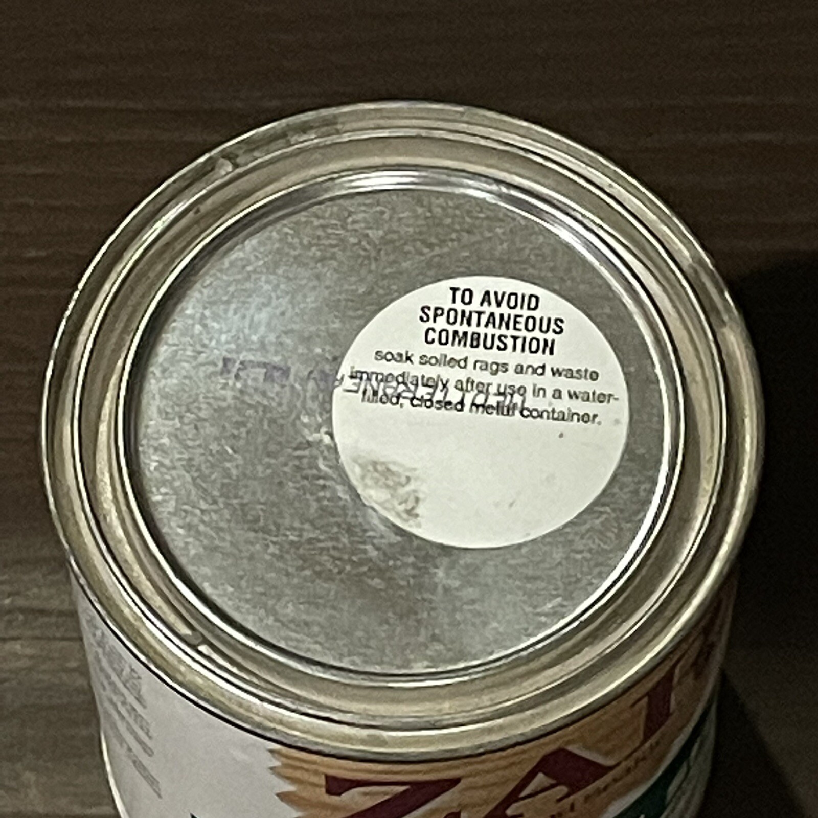 Quart Can ORIGINAL ZAR 122 Mediterranean Oil Based Wood Stain & Sealer NEW