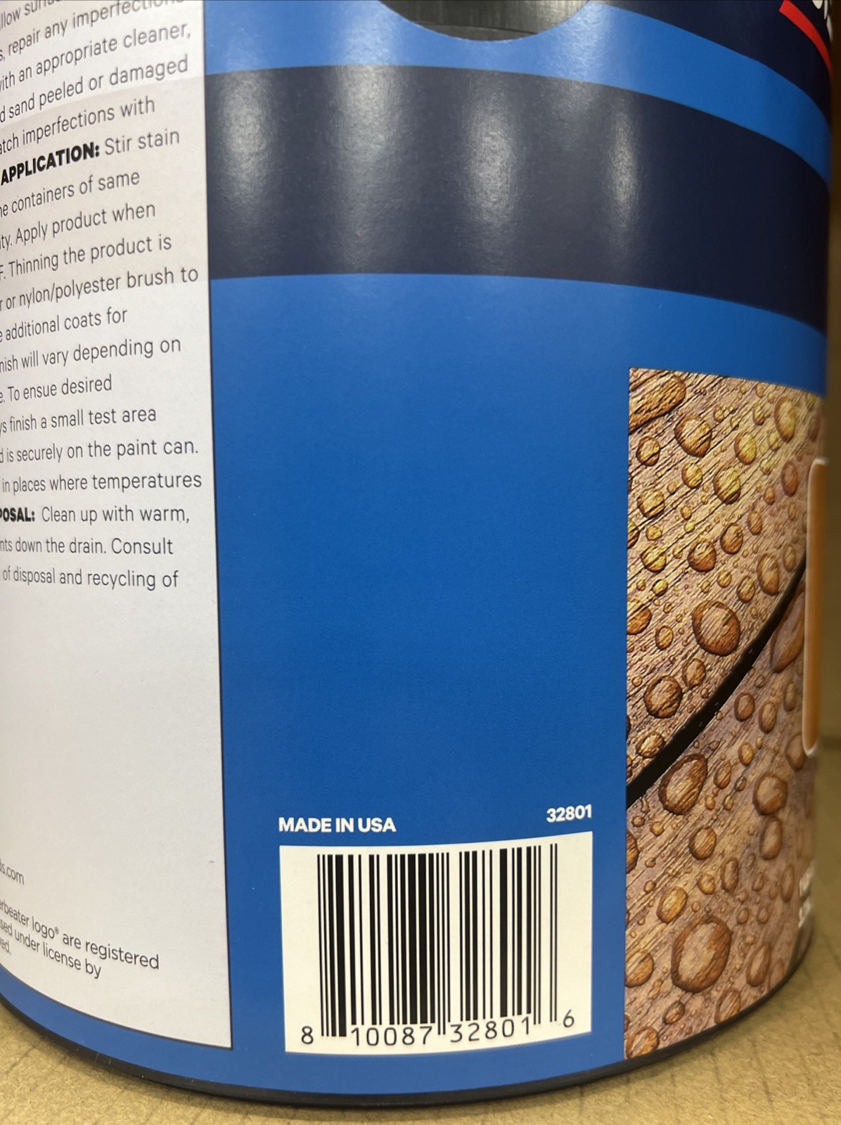 NEW WEATHERBEATER DECK STAIN & SEALER NEW CEDAR GALLON FREE SHIPPING OH