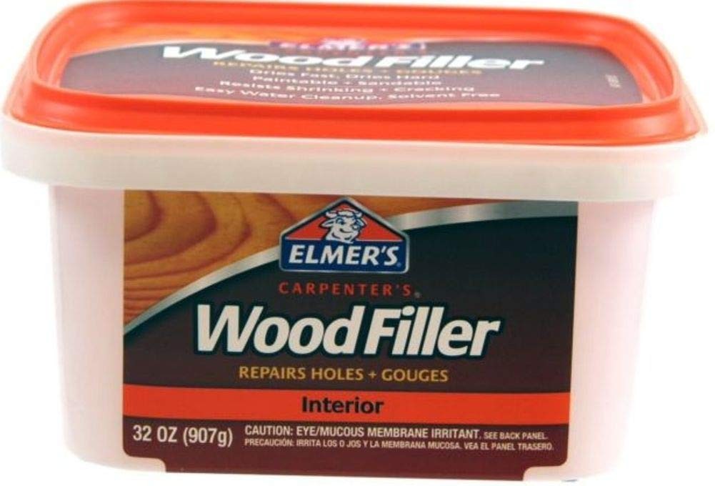 Elmer’s E842L Carpenter’s Interior Wood Filler, 32 Oz, Pack of 3