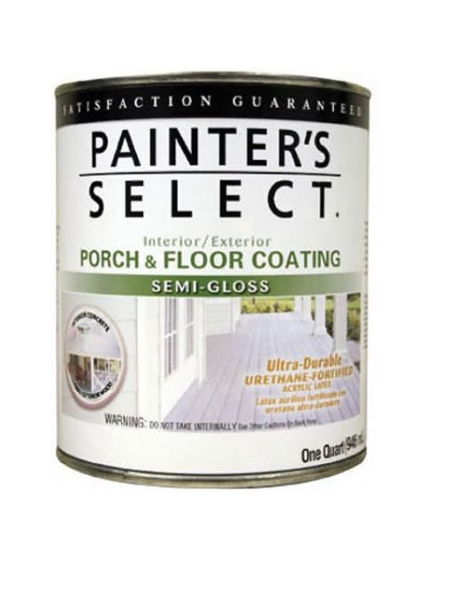 Painter’s Select – Porch & Floor Semi-Gloss Dark Gray – 1 qt