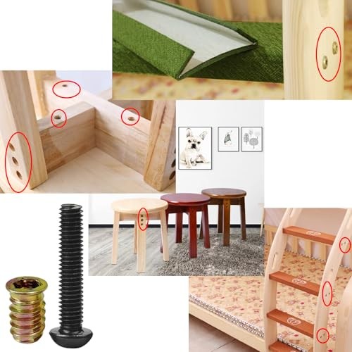 1/4″-20 Threaded Inserts for Wood Pcs 1/4″ 1/4″-20 x 3/4″ / 1/4″-20 x 1-1/4″ 40