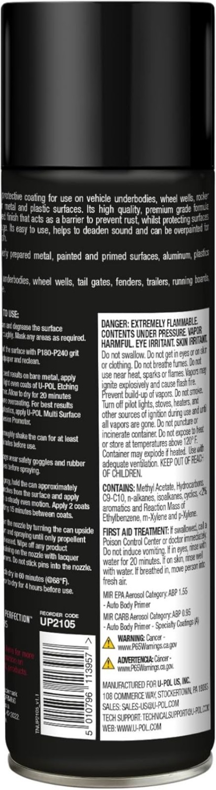 Undercoating Spray, Vehicle Protection Spray with Textured Finish & Anti-Rust…