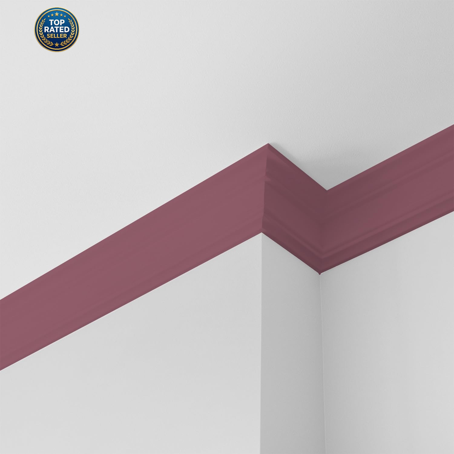 Total Interior Wall Paint & Primer All-In-One, Cabernet/Purple, Semi-Gloss, 1 Ga