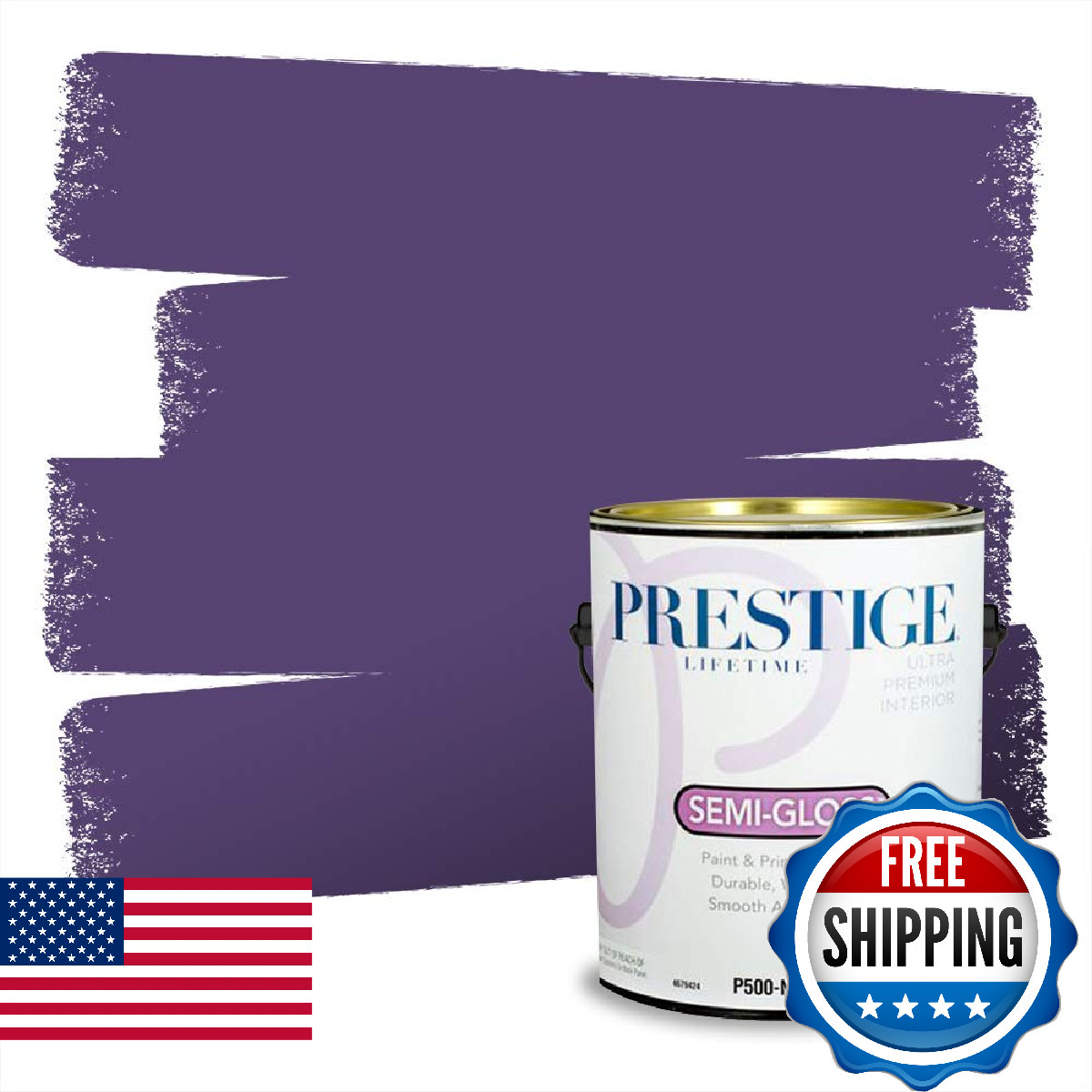 Prestige Paints P500-N-4010-10Vp Paint And Premiumr In One 1 Gallon Sumptuous