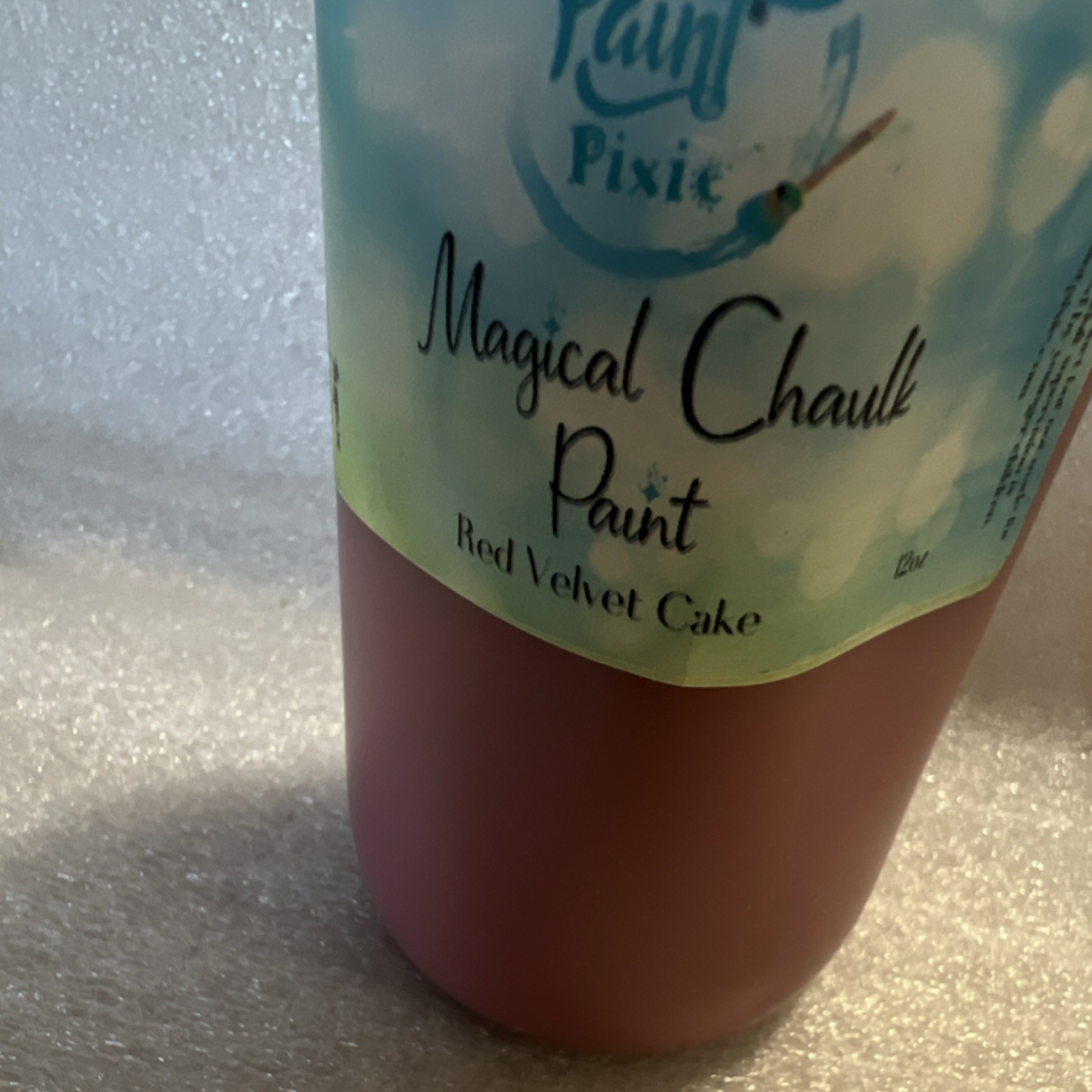 Paint Pixie Chalky Furniture Paint Red Velvet Cake 8oz Sticks to Most Surfaces