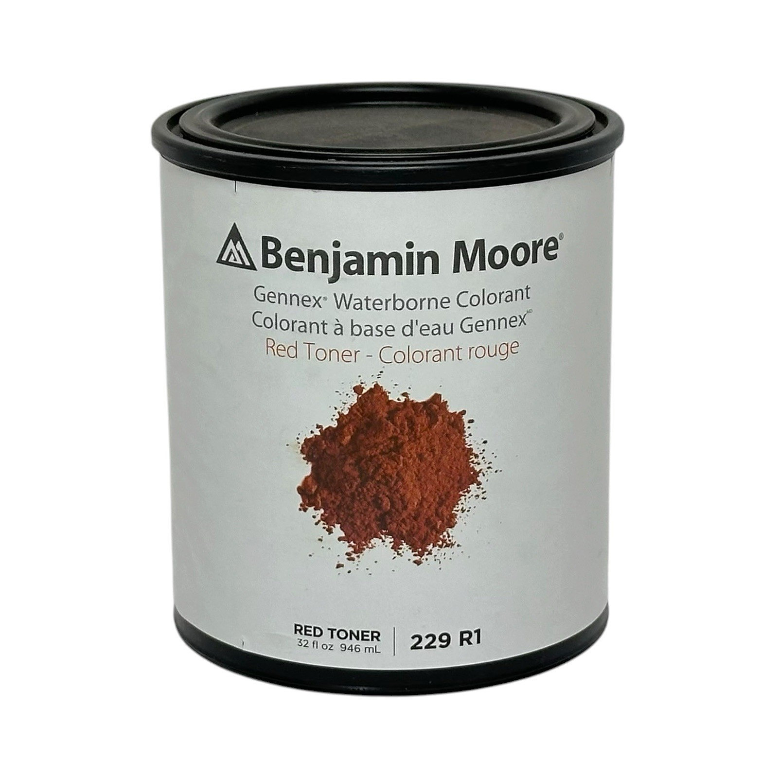 BENJAMIN MOORE GENNEX WATERBORNE COLORANT 32oz RED TONER 229 R1