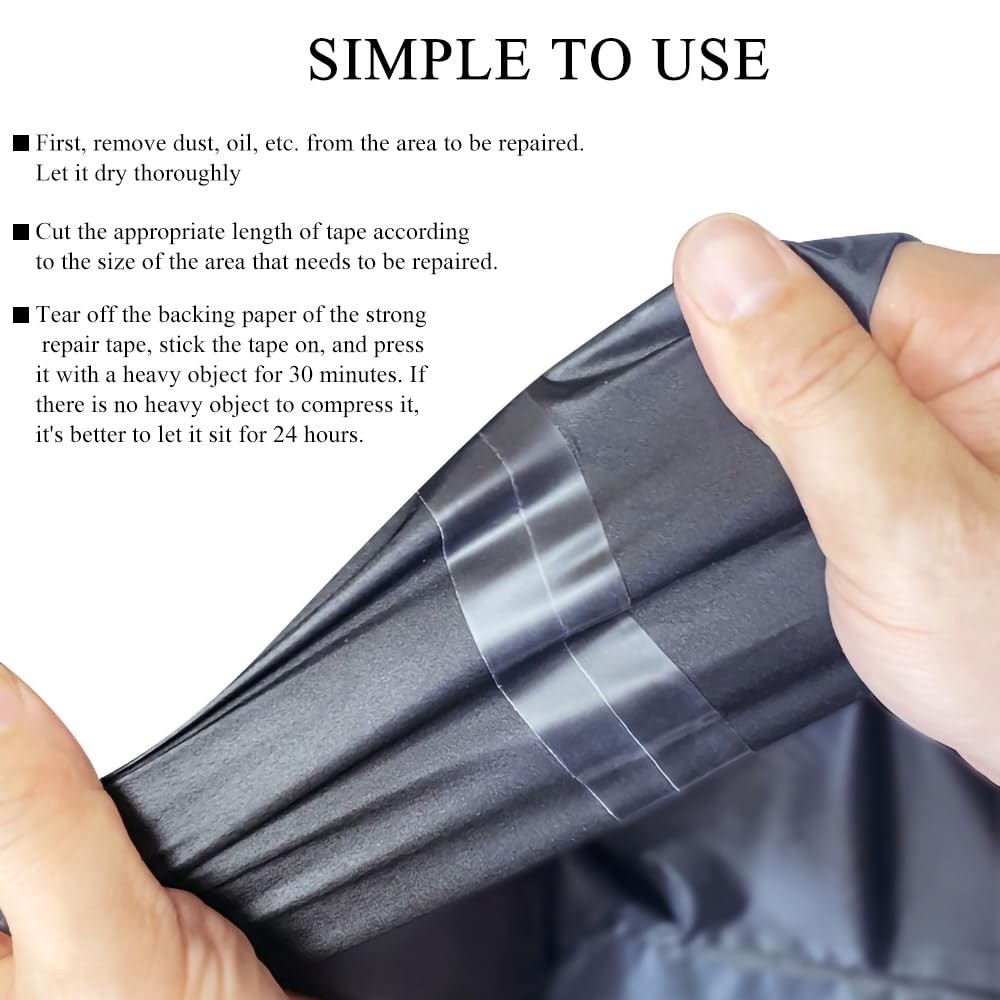 Inflatable Patch Repair Kit 16.4FT Waterproof High 1.18inch*16.4FT, clear