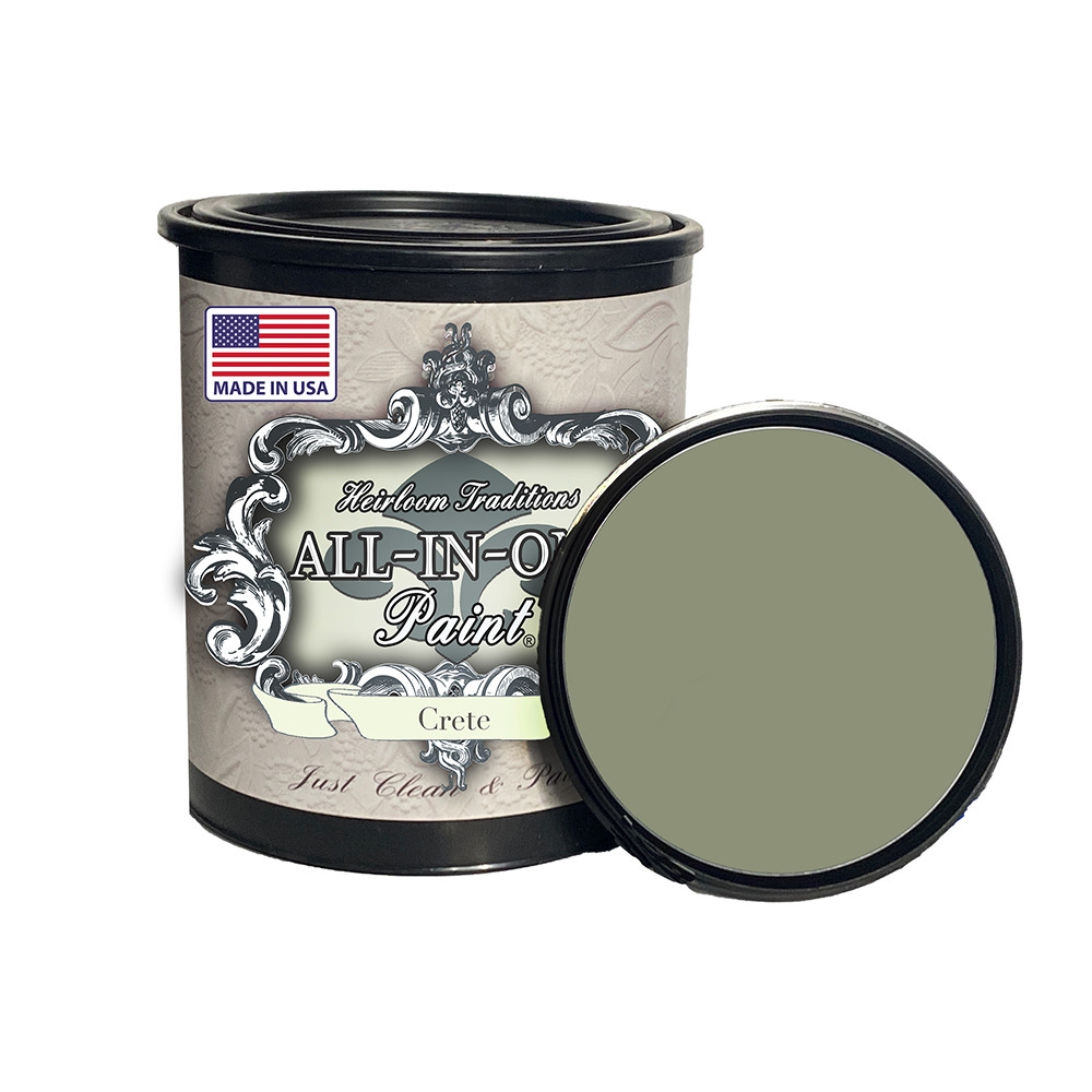 ALL-IN-ONE Paint by Heirloom Traditions – Crete (Olive Green) – 32 Fl Oz