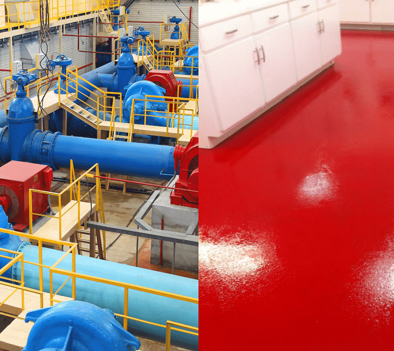 E15M Epoxy Mastic Steel Primer DTM & Concrete Coating | Chemical Resistant | …