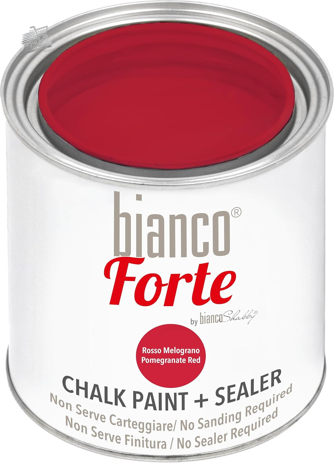 Chalk Paint 2in1 Chalk Paint White Red Furniture Walls Wood Interior 250ml