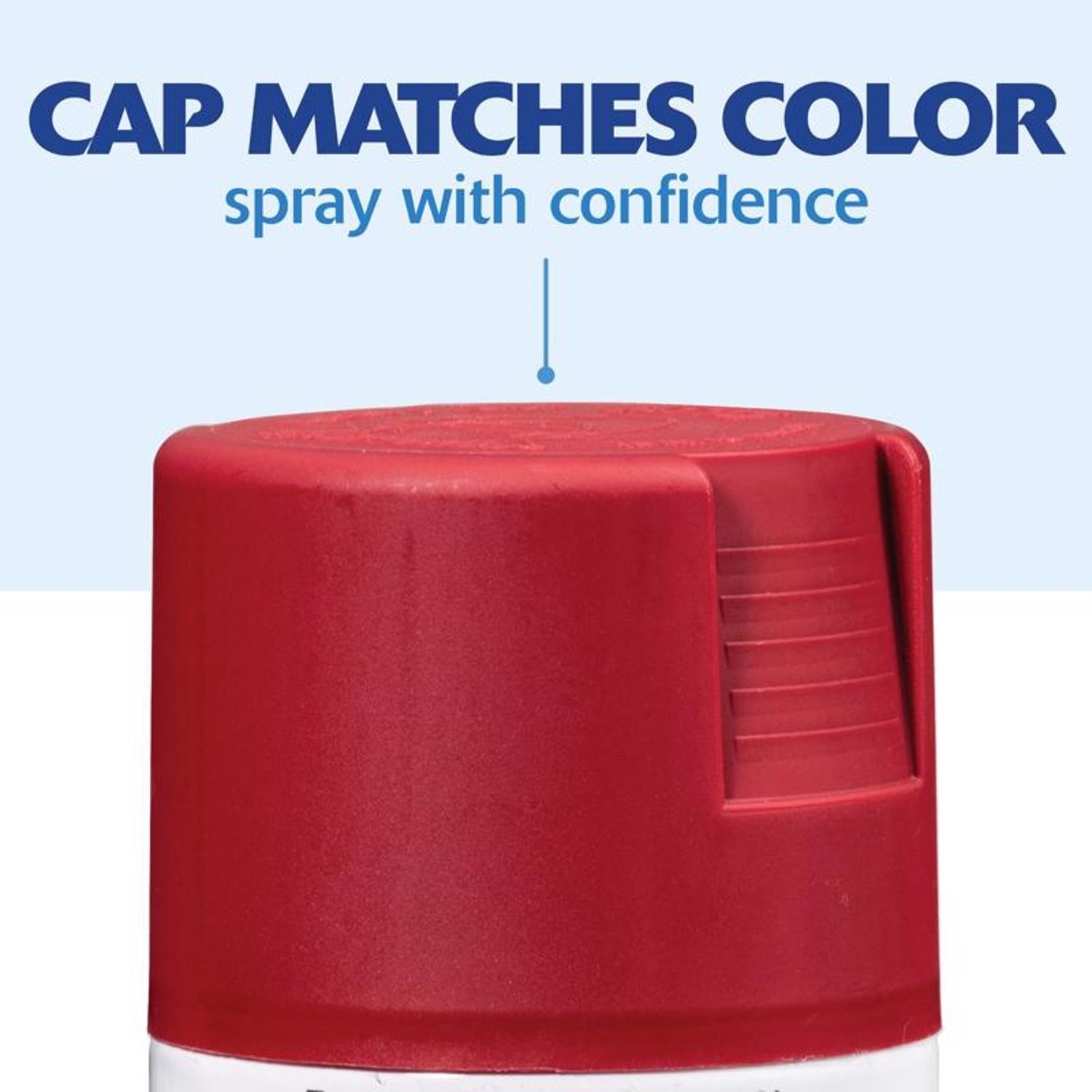 Rust-Oleum 249082 Painter’s Touch 2X Ultra Cover Satin Colonial Red Spray Paint