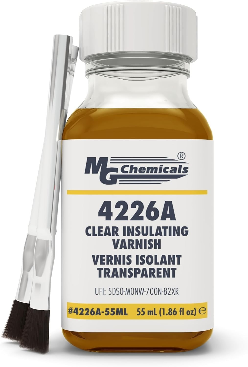 4226A Clear Insulating Varnish, 55 ml Liquid Bottle