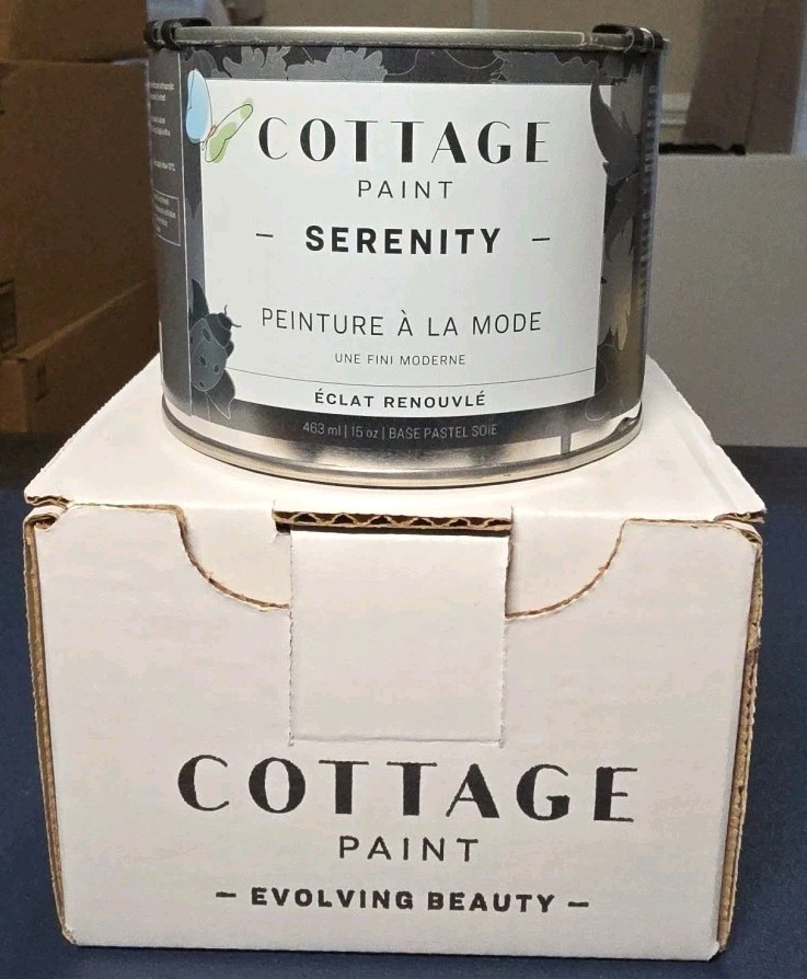 SERENITY – SHORELINE – Silk Pastel Base All-in-One Mineral Paint 15oz