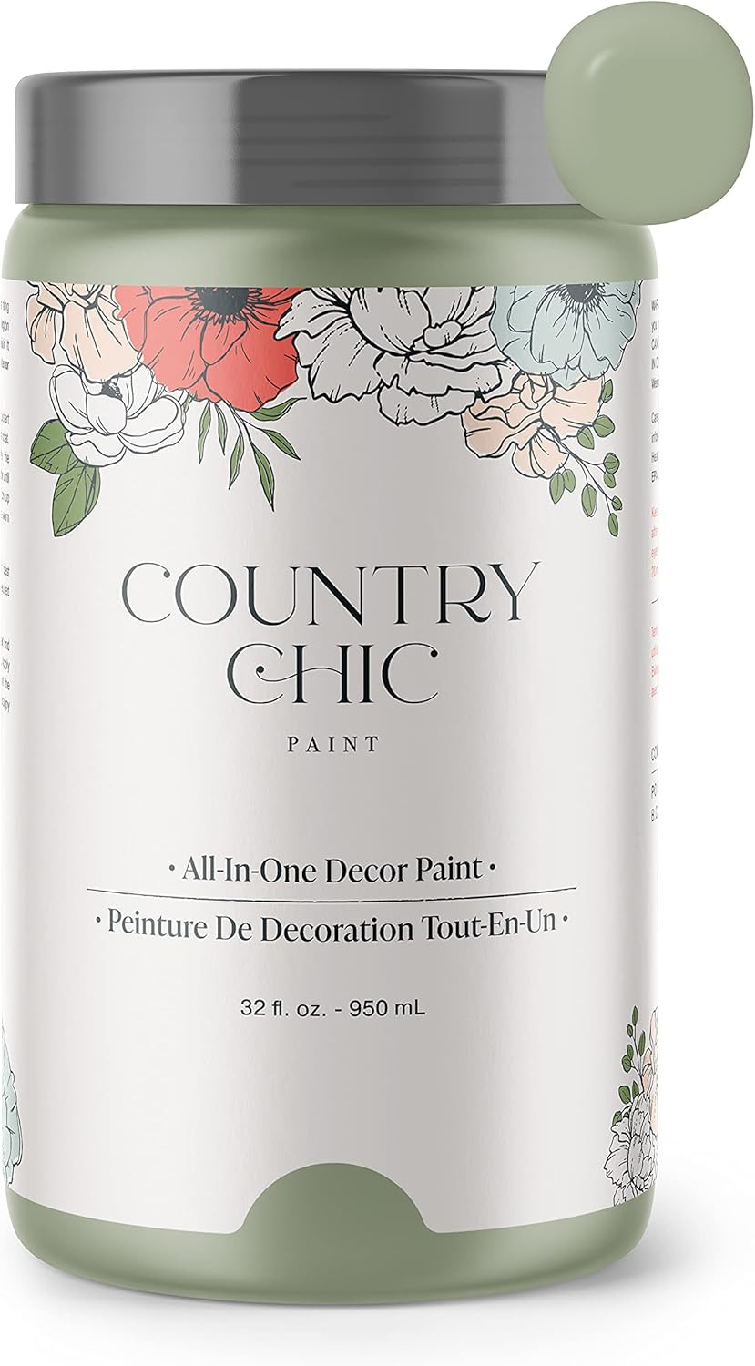 Country Chic All-In-One Chalk Paint for Furniture, Cabinets, Home Decor, Eco-Fri