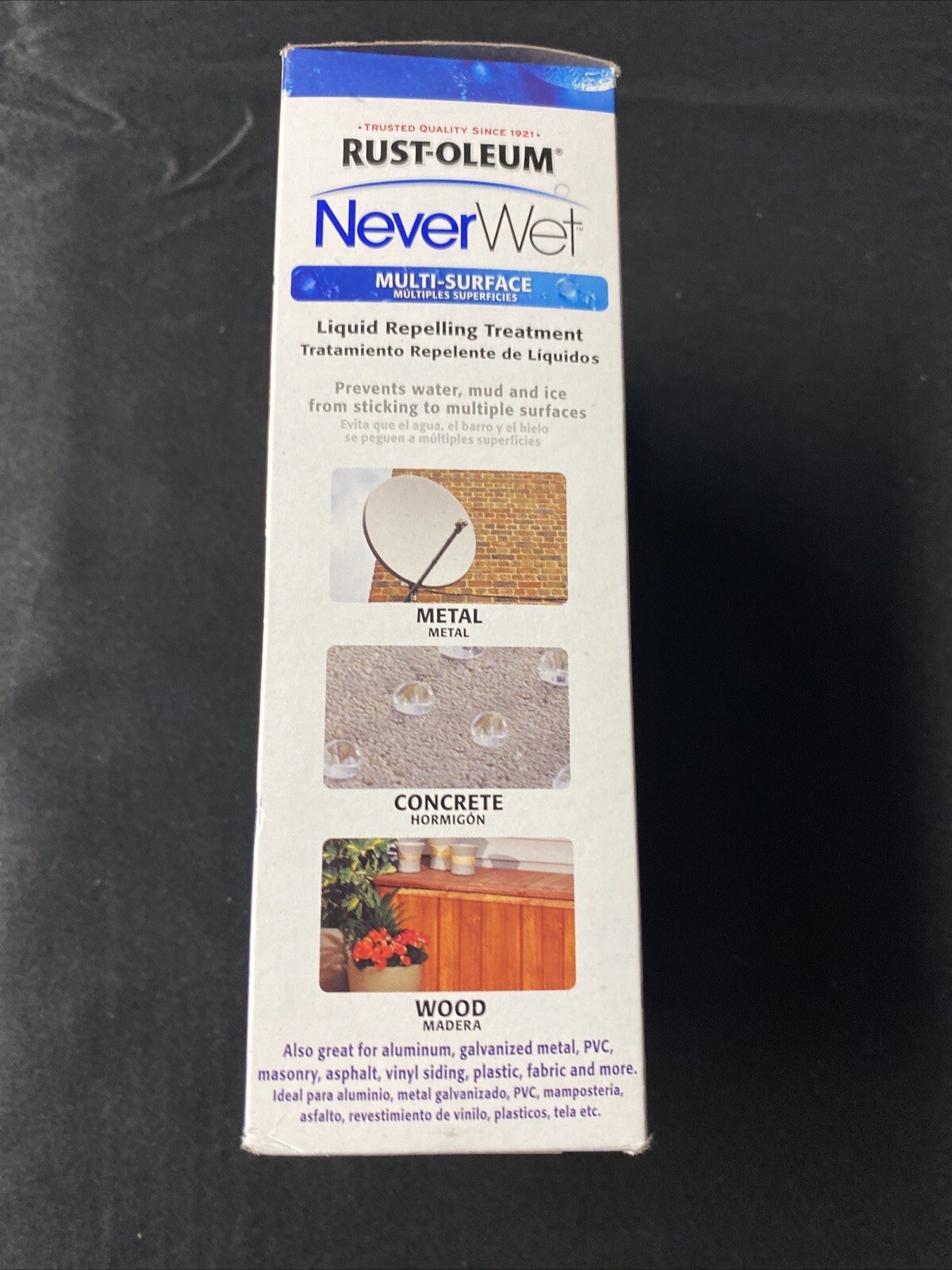 Never Wet Rust-Oleum Multi-Surface Liquid Repelling Treatment Kit Frosted Clear