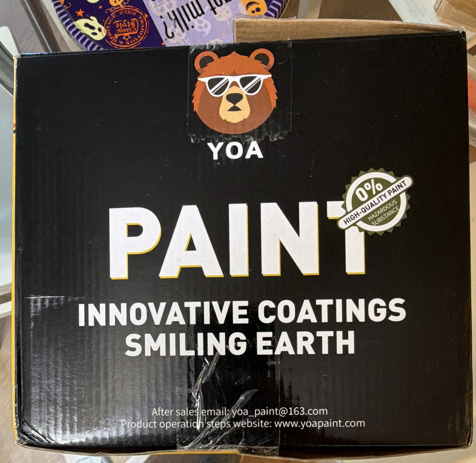 YOA Water-Based Floor Paint Smooth Finish Style, MPN X004TJFC03
