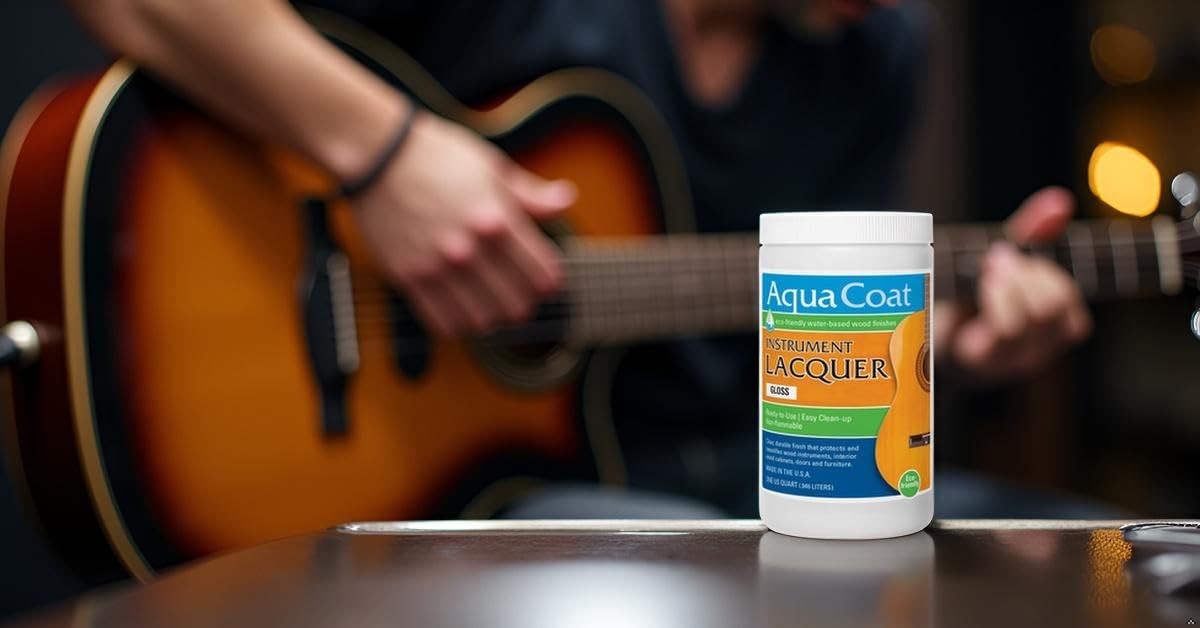 AquaCoat Gloss Quart Water-Based Instrument Lacquer