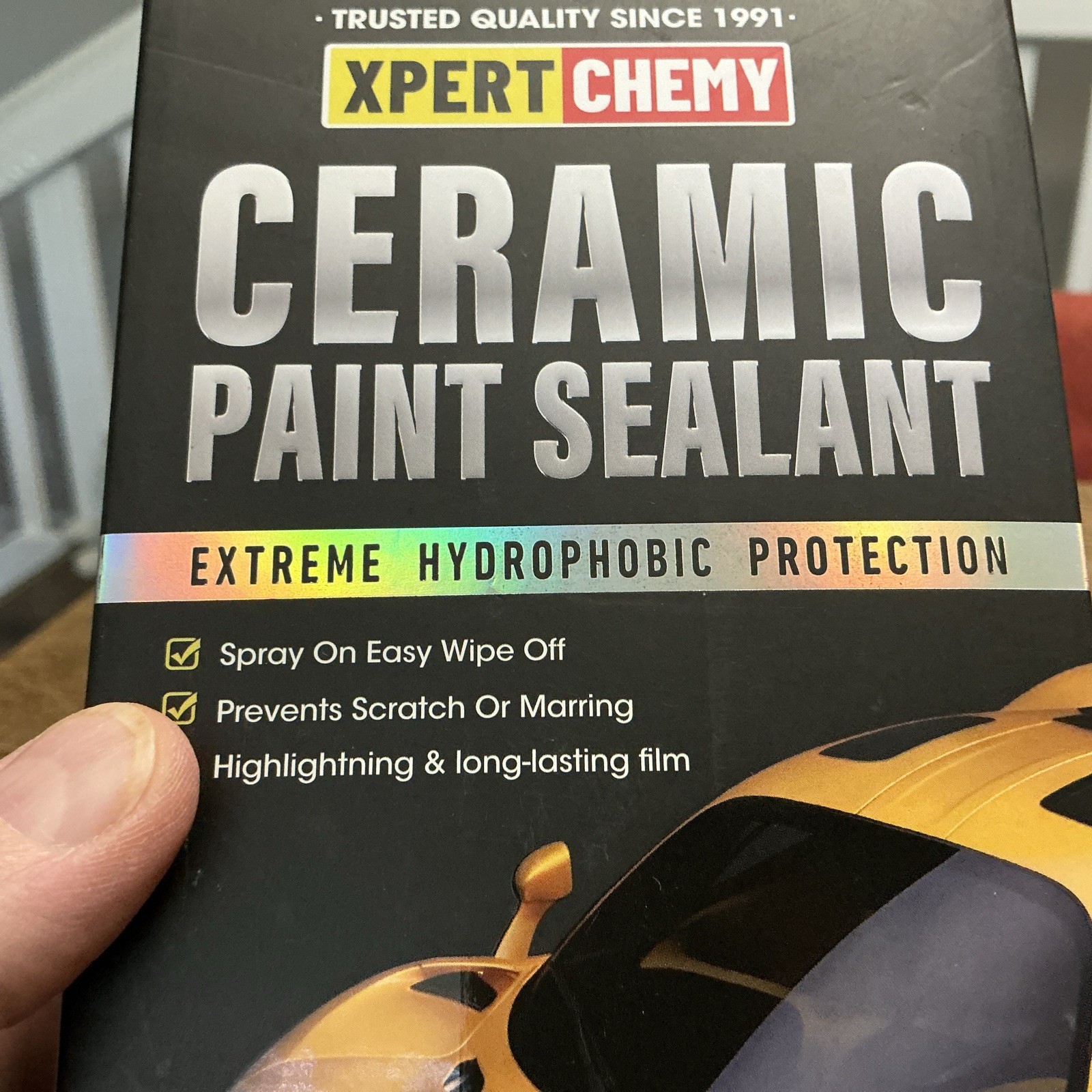 XPERTCHEMY-Ceramic Paint Sealant-Spray-On Kit – 10 FL OZ – NEW IN BOX