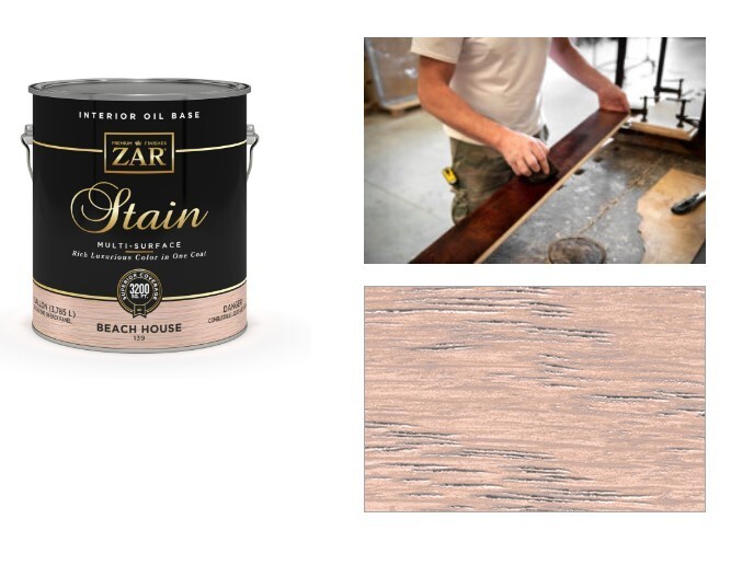 ZAR Oil Based Interior Wood Stain 139 Beach House 1 Quart 946 ml Premium Finish