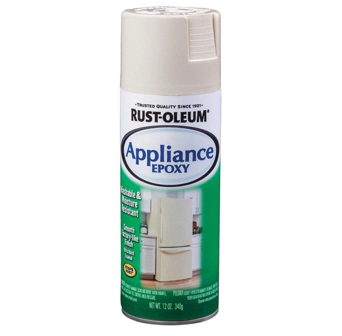 RUST-OLEUM 7882830 Spray Paint,Almond,12 oz. 10Z871