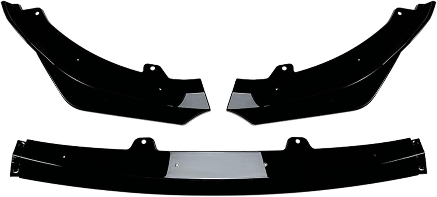 Car Front Spoiler Lip Kit Splitter for Kia Stinger GT 2018-2024 Black