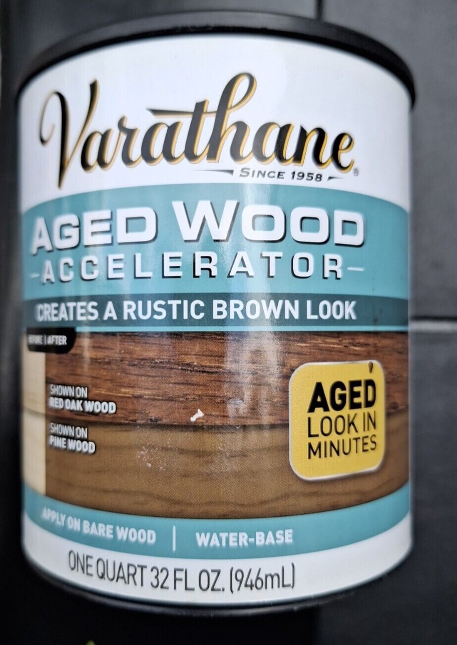 331305-2PK Aged Wood Accelerator Quart Brown 2 Pack