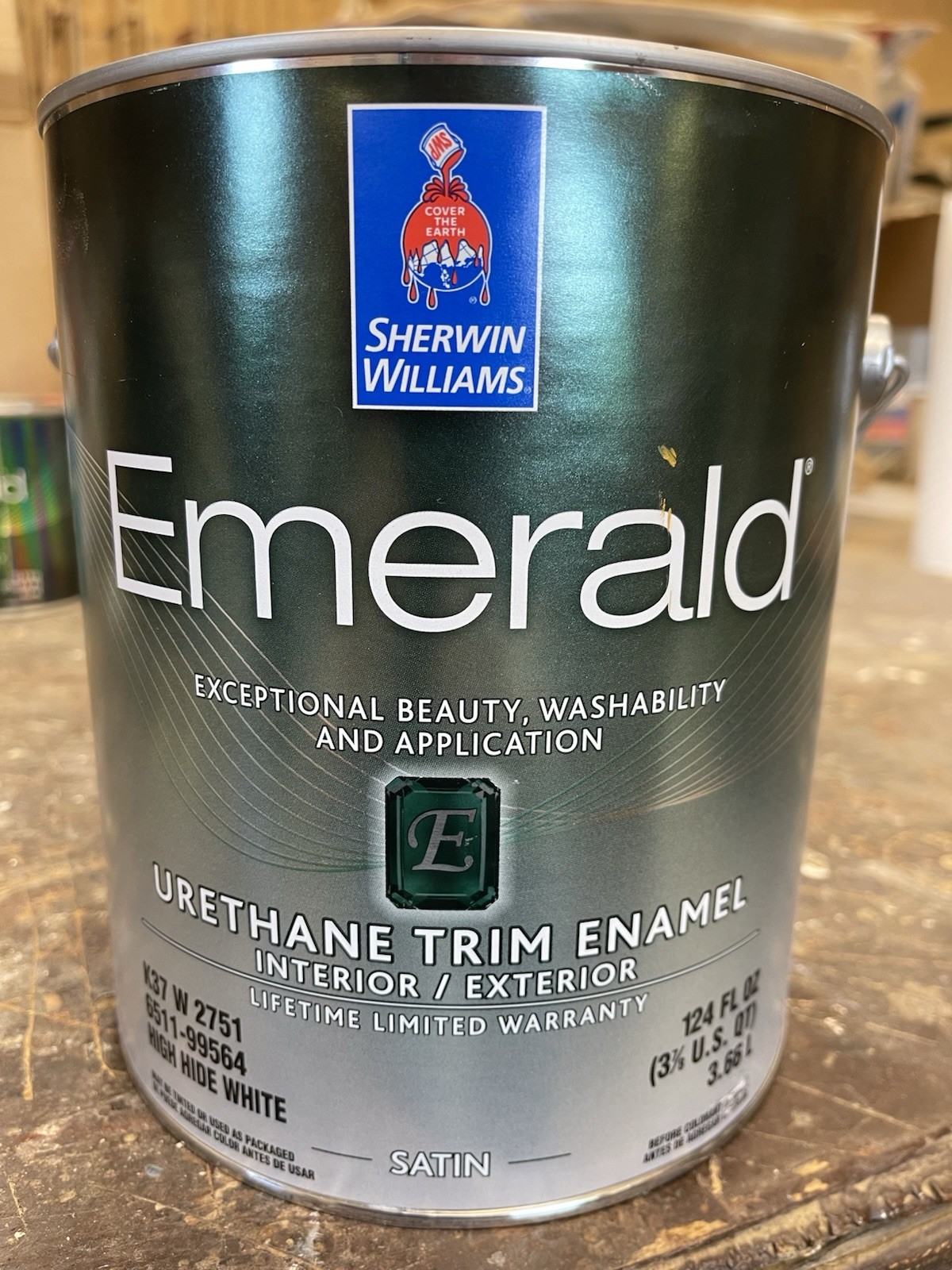 Gal. Sherwin Williams Emerald Urethane H2O-Based Paint /Custom Pastel Posy/Satin
