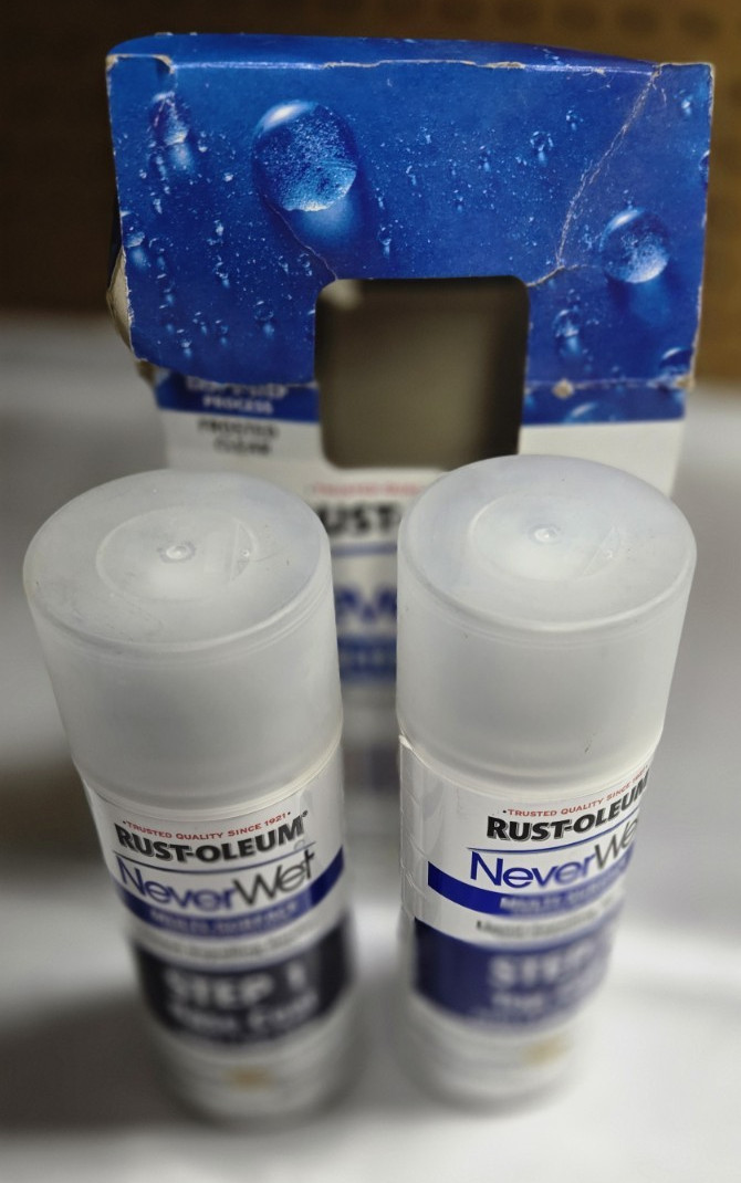 Rust-Oleum Never Wet Multi-Surface Liquid Repelling Treatment – Frosted clear