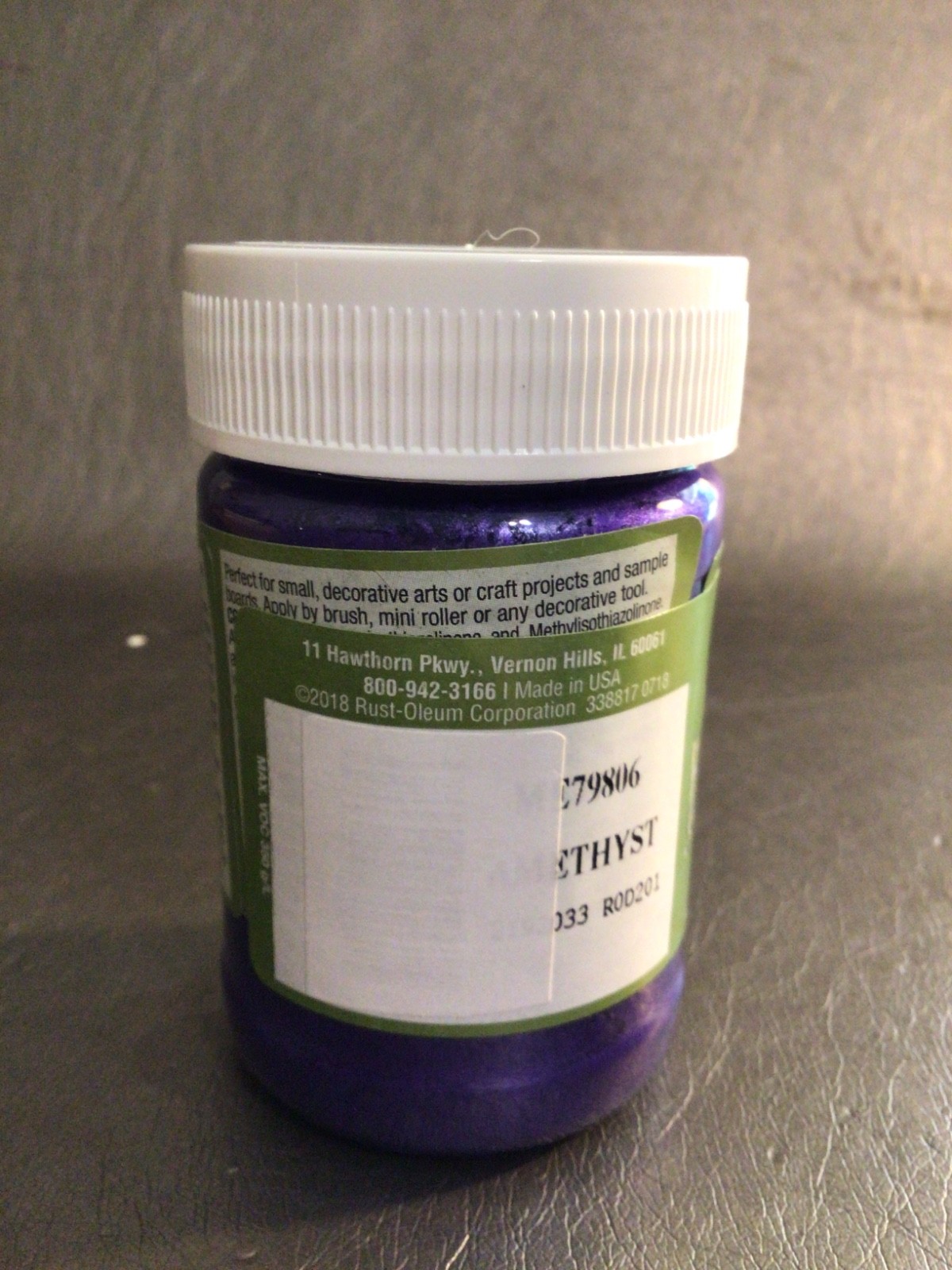 Modern Masters Amethyst Purple Metallic Paint Collection Satin Finish 6 oz Jar