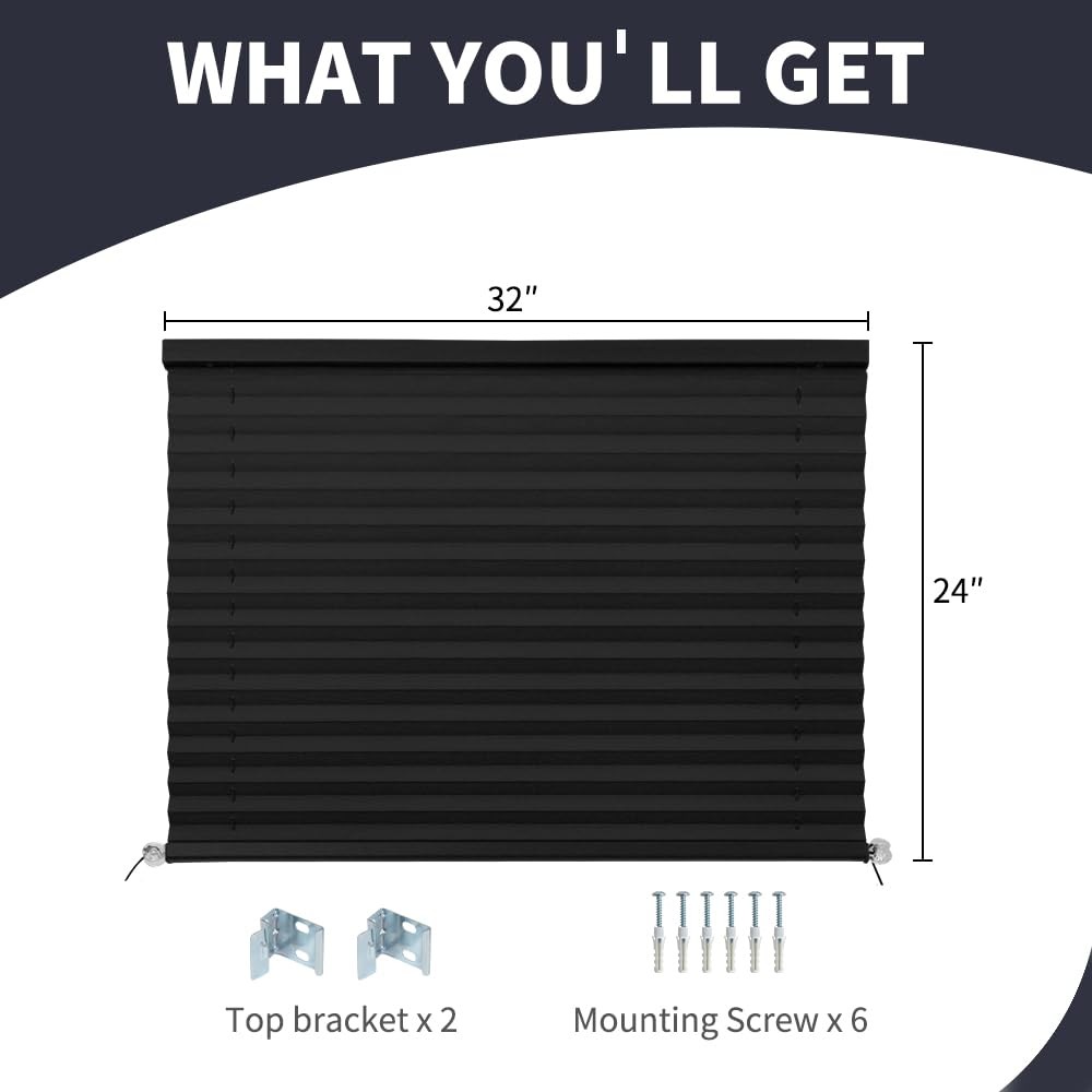 Luckup Rv Blinds For Camper Window Blackout Rv Shades Curtains 32 W X 24 L