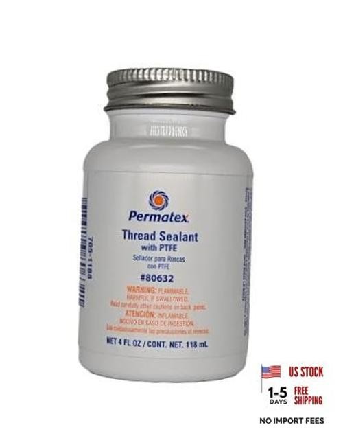 80632 Thread Sealant with PTFE, 4 oz., Cream 4 Fl. Oz.