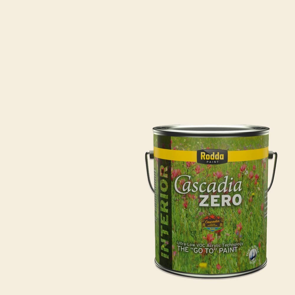 Rodda Paint Rodda Cascadia Zero Interior Semi-Gloss In One 1-Gallon Buttermilk
