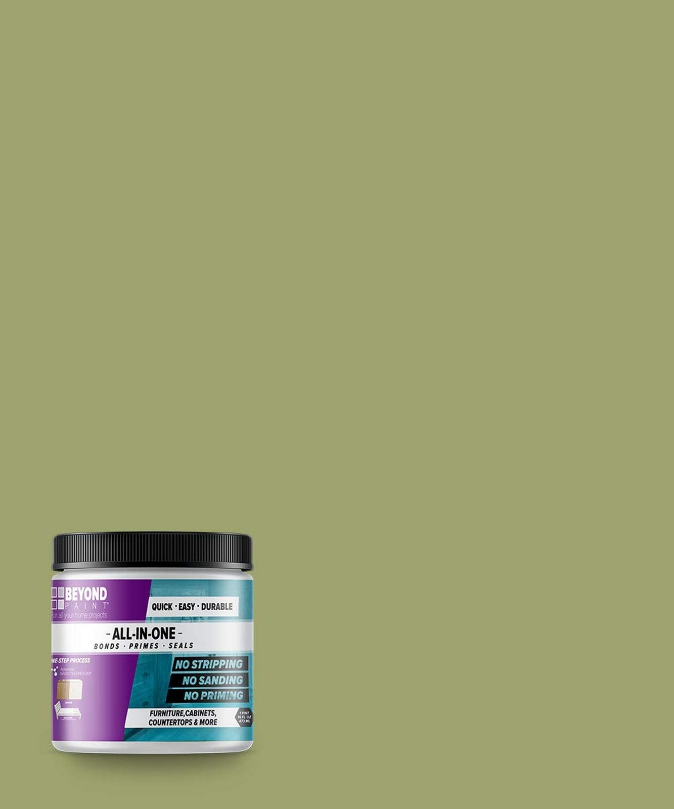 Beyond Paint All-in-One Refinishing Paint, No Sanding, Matte Finish for Cabin…