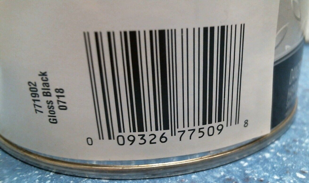 Do It Best Rust Coat Enamel, Gloss Black 1 qt. (77509) FS