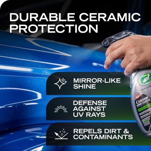 Hybrid Solutions Ceramic Spray Coating, High Shine Car 16 Fl Oz (Pack of 3)