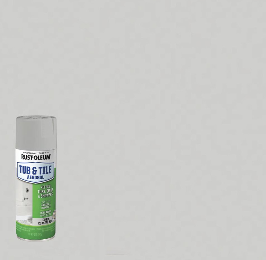 Rust-Oleum® Specialty Gloss Tub & Tile Refinishing Spray Paint – 12 oz New