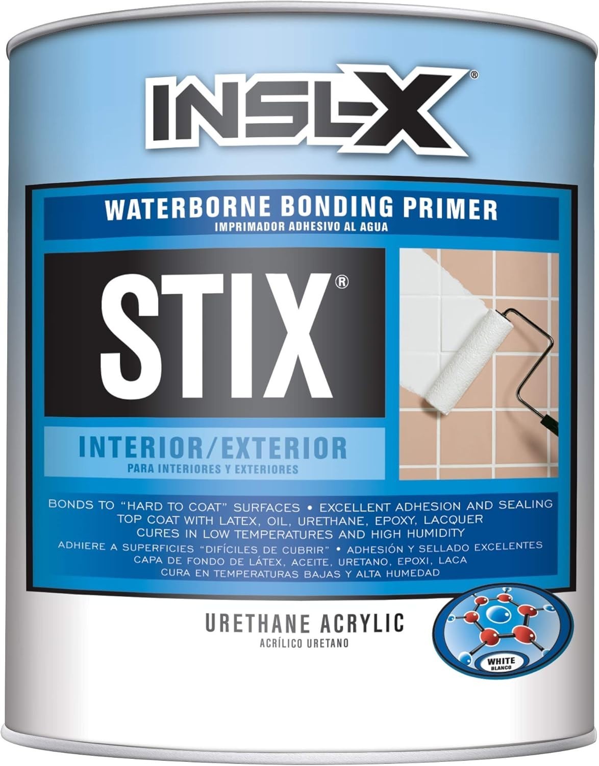 SXA11009A-01 Stix Acrylic Waterborne Bonding Primer 1 Gallon White Paint _ SALE