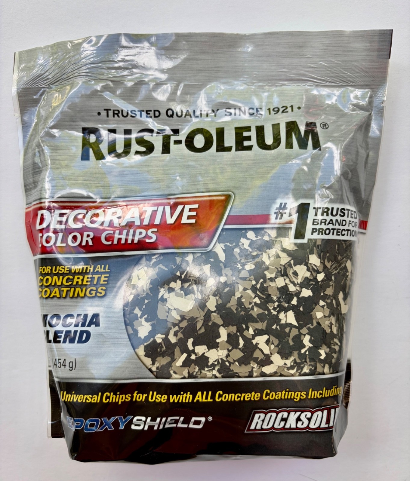 Rust-Oleum Decorative Color Chips MOCHA BLEND (6-Pack) 1 LB Each NEW = 6 LBS