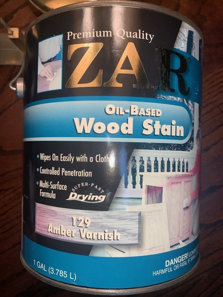 Zar Interior Stain, 129 AMBER VARNISH, Gallon
