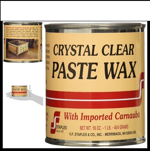 Carnauba Paste Wax 1 lb – Premium Clear Finish For Wood, Auto & Furniture Care