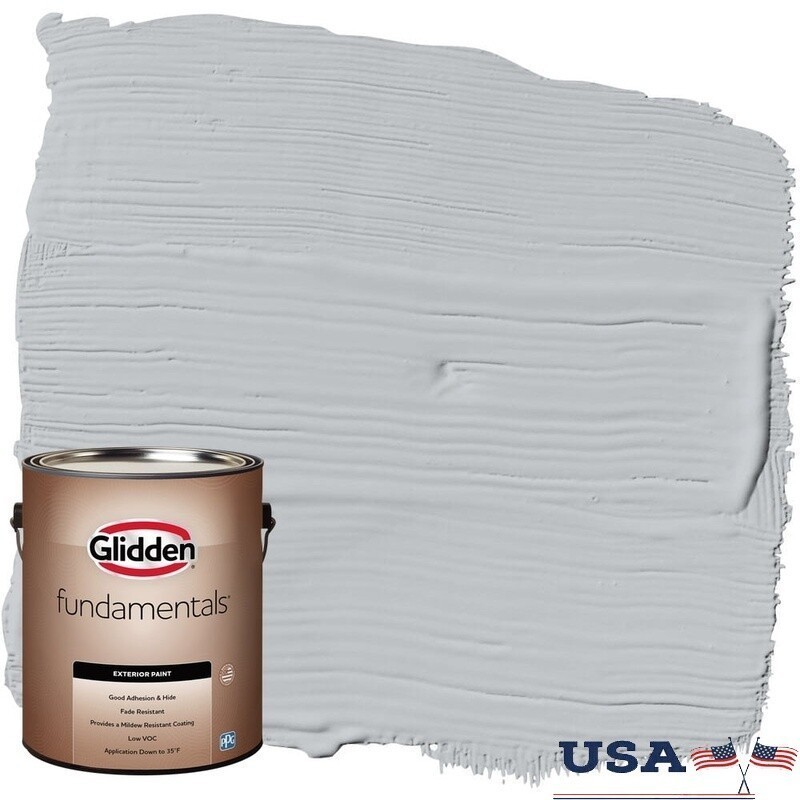 Exterior Paint Low VOC Mildew Resistant Fade Resistant Fast Drying 1 Gal New