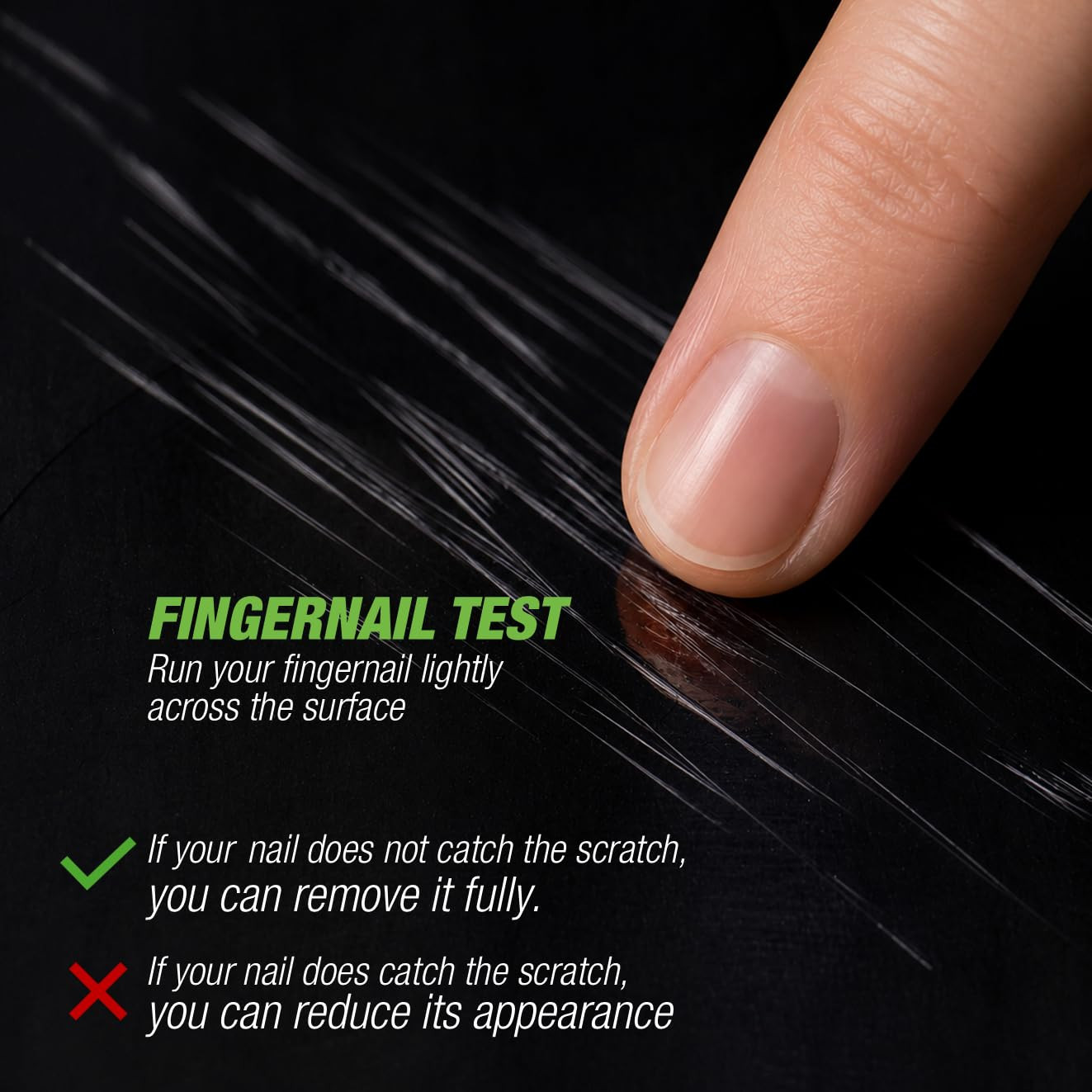 Scratch Remover Kit – Permanent Car Scratch and Scuff Removal | Easy Application