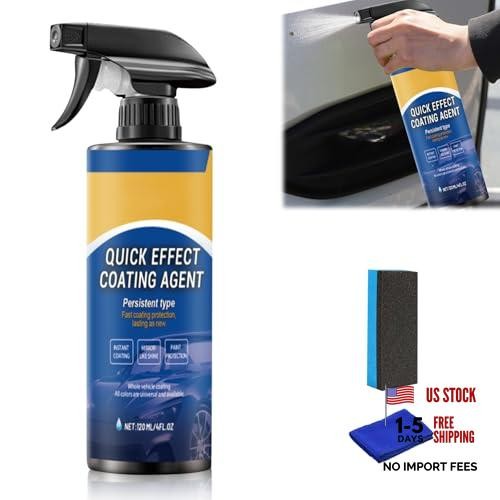 Car Quick Effect Coating Agent Spray, 3 in 1 High Protection Quick Car 4 fl oz