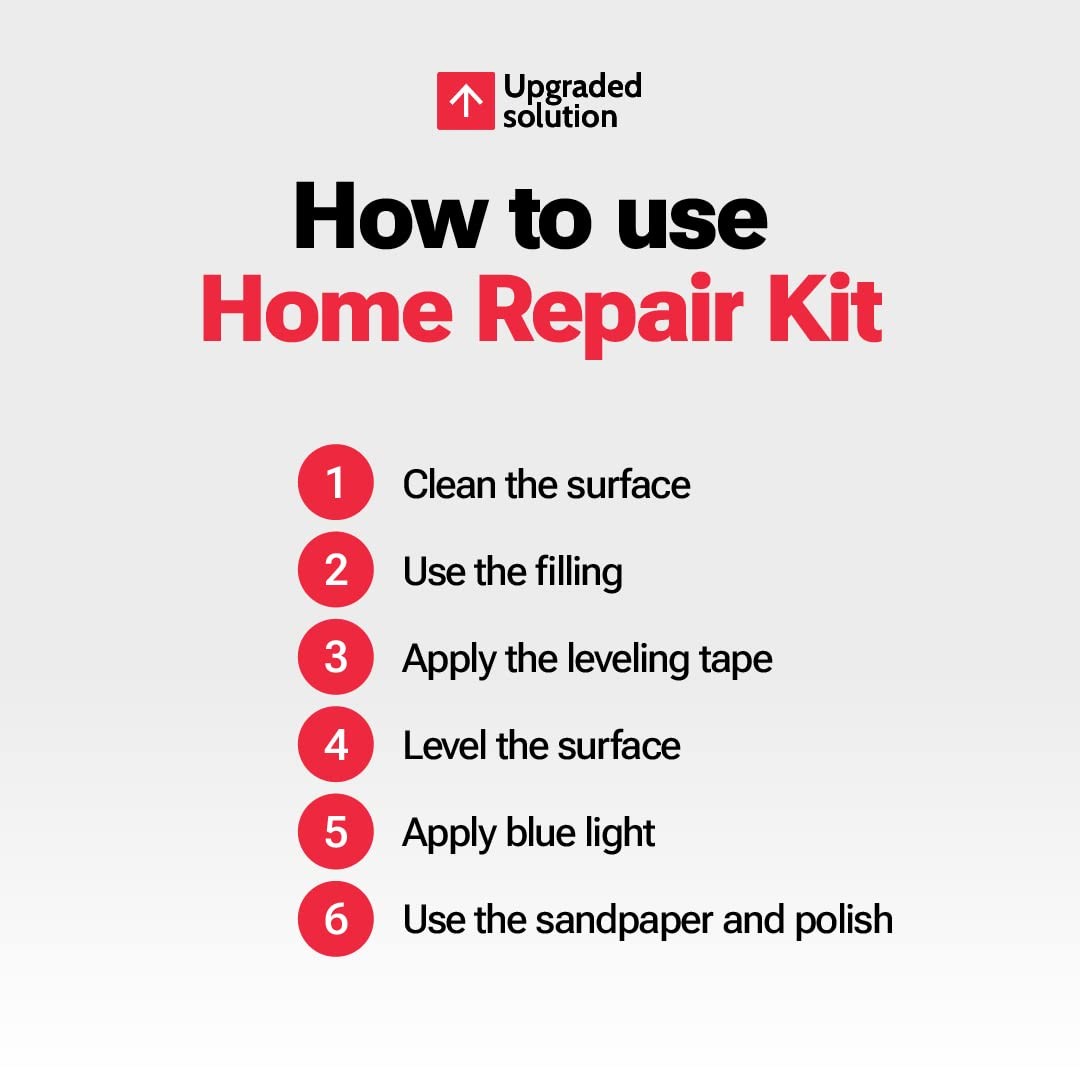 Repair Kit for Granite, Marble, Quartz, Tile, Countertop Ceramic Surfaces